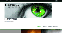 Desktop Screenshot of lux-eterna.de