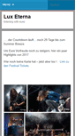 Mobile Screenshot of lux-eterna.de